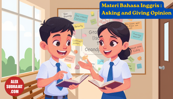 materi bahasa inggris kelas 8 smp asking and giving opinion